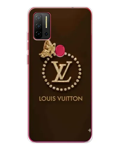 Чехол для Ulefone Note 11P с картинкой «LV — золотая печать»