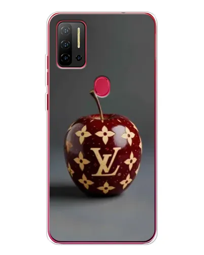 Чехол для Ulefone Note 11P с картинкой «Красное яблоко LV»