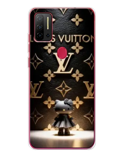 Чехол для Ulefone Note 11P с картинкой «Монограмма с фигурой»