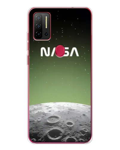 Чехол для Ulefone Note 11P с картинкой «NASA — лунный градиент»