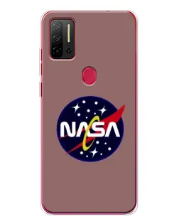 Чехол для Ulefone Note 11P с картинкой «NASA — ретро космос» Чехол для Ulefone Note 11P с картинкой «NASA — ретро космос»