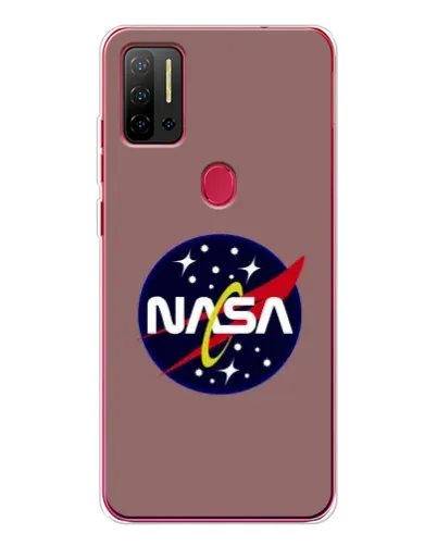 Чехол для Ulefone Note 11P с картинкой «NASA — ретро космос»