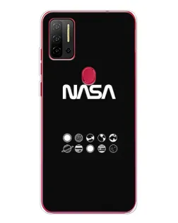 Чехол для Ulefone Note 11P с картинкой «NASA — технический принт» Чехол для Ulefone Note 11P с картинкой «NASA — технический принт»