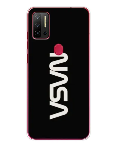 Чехол для Ulefone Note 11P с картинкой «NASA — вертикальный логотип»