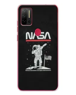 Чехол для Ulefone Note 11P с картинкой «NASA — шагаем по Луне» Чехол для Ulefone Note 11P с картинкой «NASA — шагаем по Луне»
