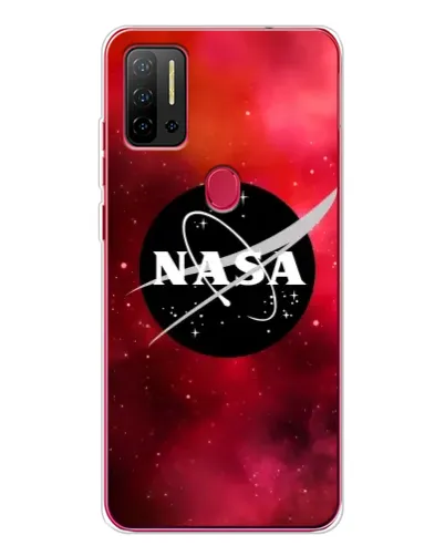 Чехол для Ulefone Note 11P с картинкой «NASA — красная туманность»