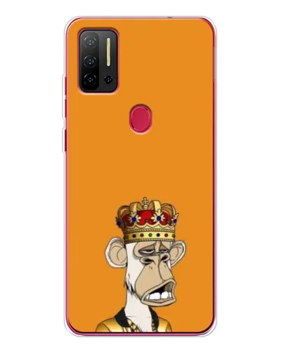 Чохол для Ulefone Note 11P з картинкою «Золота мавпа Bored Ape»