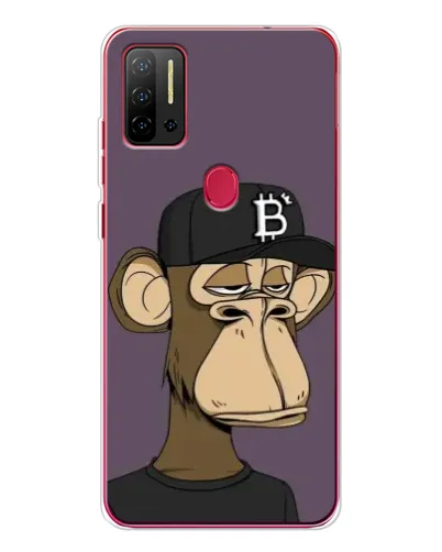 Чохол для Ulefone Note 11P з картинкою «Bored Ape в кепці»