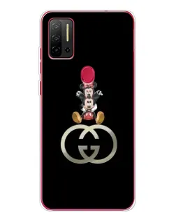 Чехол для Ulefone Note 11P с картинкой «Минни Маус на лого»