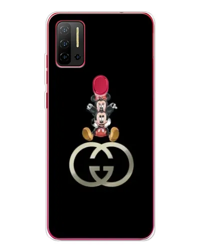 Чехол для Ulefone Note 11P с картинкой «Минни Маус на лого»