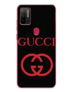 Чехол для Ulefone Note 11P с картинкой «Gucci — красный логотип»