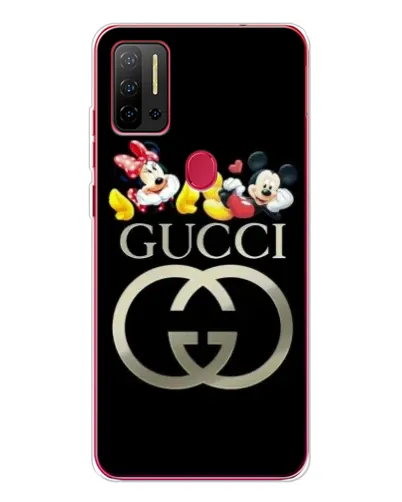 Чехол для Ulefone Note 11P с картинкой «Gucci — герои Disney»