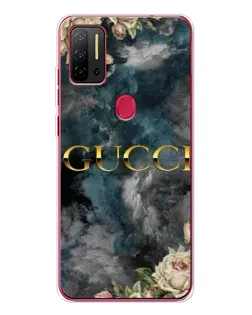 Чехол для Ulefone Note 11P с картинкой «Абстрактные цветы Gucci»