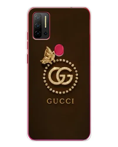 Чехол для Ulefone Note 11P с картинкой «Gucci — золотая бабочка»