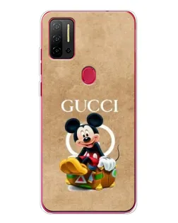 Чехол для Ulefone Note 11P с картинкой «Микки Маус Gucci — крафт»