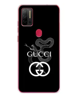 Чехол для Ulefone Note 11P с картинкой «Gucci — серебряная змея»
