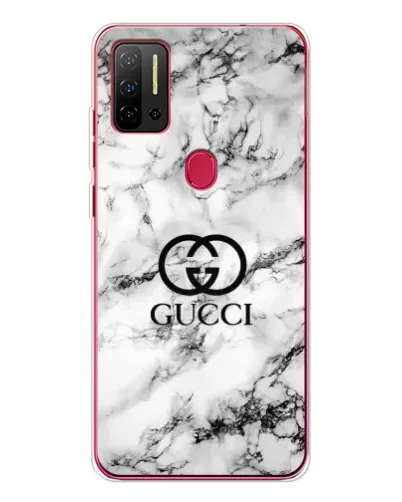 Чехол для Ulefone Note 11P с картинкой «Gucci — мраморный шик»