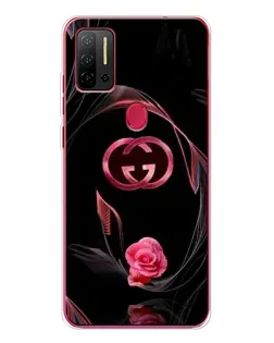 Чехол для Ulefone Note 11P с картинкой «Gucci — неоновая роза»