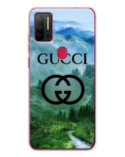 Чехол для Ulefone Note 11P с картинкой «Gucci — горный пейзаж»