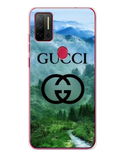 Чехол для Ulefone Note 11P с картинкой «Gucci — горный пейзаж»