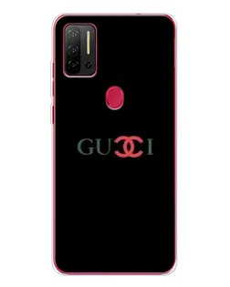 Чехол для Ulefone Note 11P с картинкой «Gucci — красный градиент»
