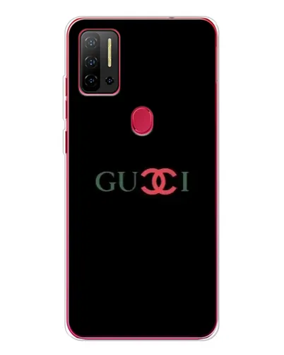 Чехол для Ulefone Note 11P с картинкой «Gucci — красный градиент»