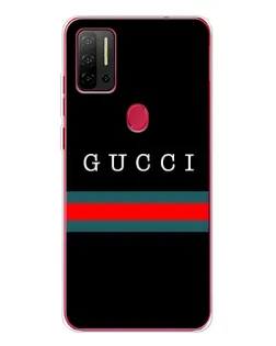 Чехол для Ulefone Note 11P с картинкой «Gucci — красный пояс»