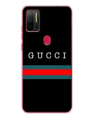 Чехол для Ulefone Note 11P с картинкой «Gucci — красный пояс»