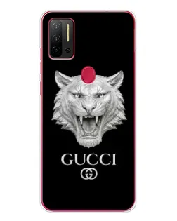Чохол для Ulefone Note 11P з картинкою «Gucci — срібний лев»