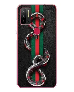 Чохол для Ulefone Note 11P з картинкою «Gucci — змія на смузі»