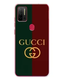 Чохол для Ulefone Note 11P з картинкою «Gucci — темно-зелений градієнт»