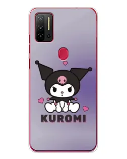 Чехол для Ulefone Note 11P с картинкой «Kuromi — фиолетовый арт»