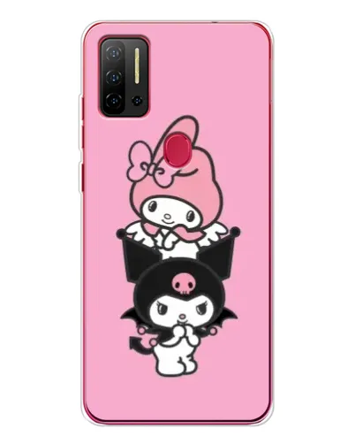 Чехол для Ulefone Note 11P с картинкой «My Melody и Kuromi» Чехол для Ulefone Note 11P с картинкой «My Melody и Kuromi»