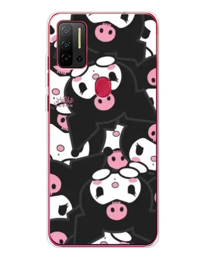 Чехол для Ulefone Note 11P с картинкой «Паттерн голов Куроми» Чехол для Ulefone Note 11P с картинкой «Паттерн голов Куроми»