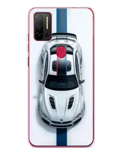 Чохол для Ulefone Note 11P з картинкою «Вид зверху — BMW M»