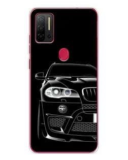 Чохол для Ulefone Note 11P з картинкою «Темний силует BMW»