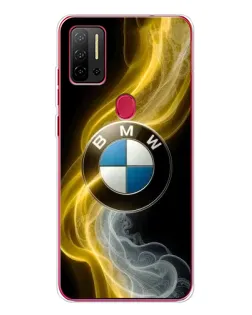 Чохол для Ulefone Note 11P з картинкою «Золотистий дим BMW»