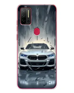 Чохол для Ulefone Note 11P з картинкою «BMW у світлі фар»