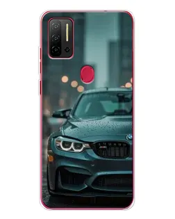 Чохол для Ulefone Note 11P з картинкою «BMW у вогнях міста»