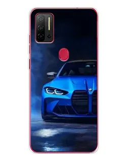 Чохол для Ulefone Note 11P з картинкою «Блакитна BMW M4»