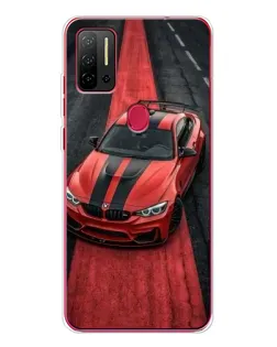 Чохол для Ulefone Note 11P з картинкою «BMW на червоній доріжці»