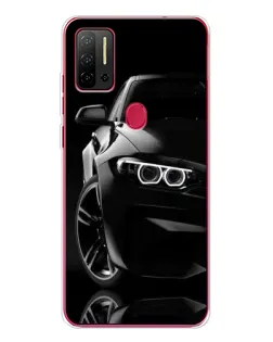 Чохол для Ulefone Note 11P з картинкою «Чорна BMW — профіль»