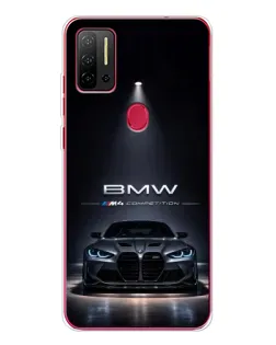 Чохол для Ulefone Note 11P з картинкою «BMW крізь нічне місто»