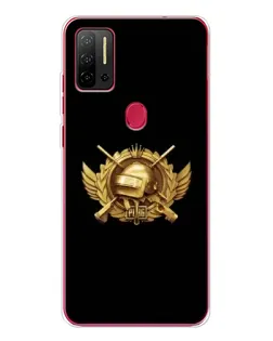 Чехол для Ulefone Note 11P с картинкой «PUBG — оранжевый градиент»