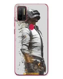 Чехол для Ulefone Note 11P с картинкой «PUBG — боец в пыли»