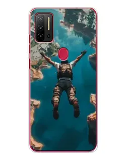 Чехол для Ulefone Note 11P с картинкой «PUBG — свободное падение»