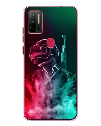 Чехол для Ulefone Note 11P с картинкой «PUBG — огненный воин» Чехол для Ulefone Note 11P с картинкой «PUBG — огненный воин»