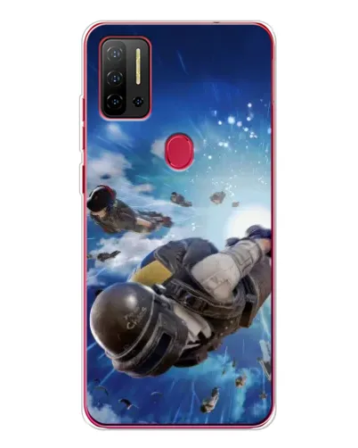 Чехол для Ulefone Note 11P с картинкой «Десант PUBG — прыжок» Чехол для Ulefone Note 11P с картинкой «Десант PUBG — прыжок»