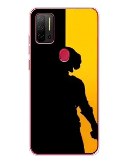 Чехол для Ulefone Note 11P с картинкой «Тень воина PUBG»