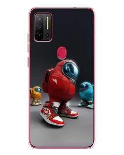 Чехол для Ulefone Note 11P с картинкой «Among Us — 3D стиль»